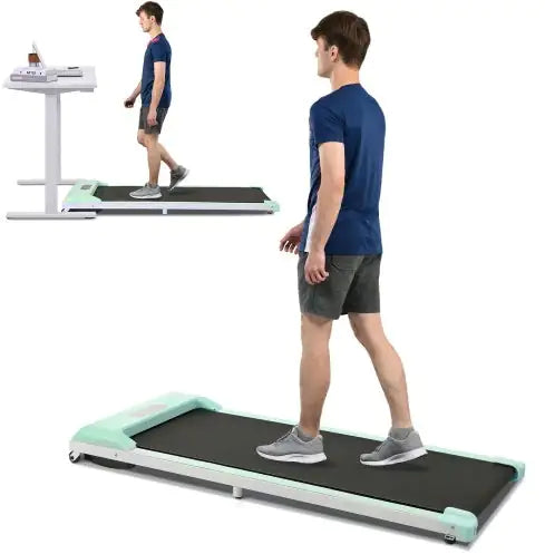 Compact 2-in-1 Office Treadmill with Remote