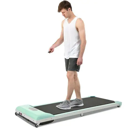 Compact 2-in-1 Office Treadmill with Remote