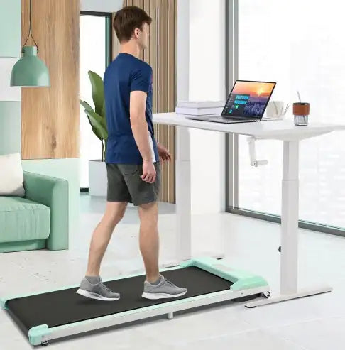 Compact 2-in-1 Office Treadmill with Remote